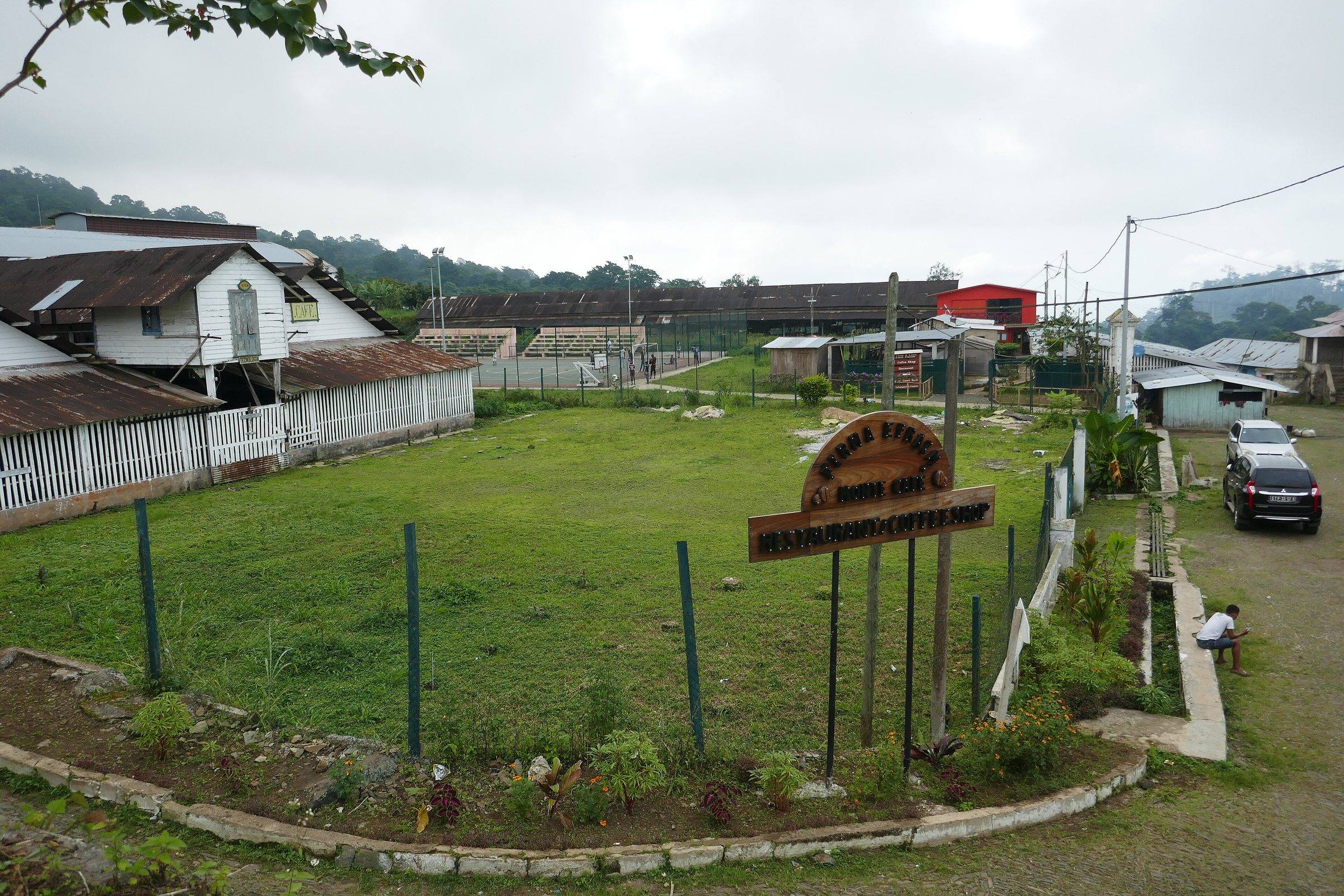 Buildings and gardens at the former Monte Café coffee estate